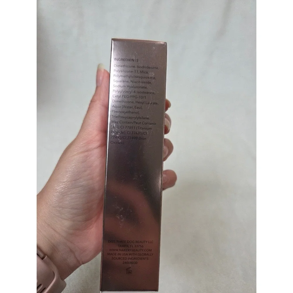 Nekery Skip the Line Instant Coverage Plumping Velvet  Foundation Ligth New